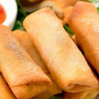 A2. Spring Rolls (2) · 2 pieces. Vegetable roll.

