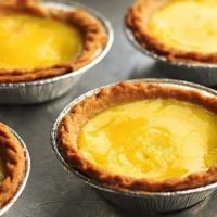 A12. Egg Tart · 6 pieces. The dish consists of an outer pastry crust filled with egg custard.
