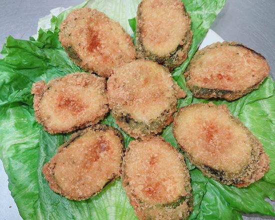 A17. Fried Zucchini (10pcs) · Cooked in oil.