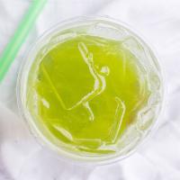 T2. Grasshopper · Most popular drinks. Green apple, pear with green tea, lychee jelly.