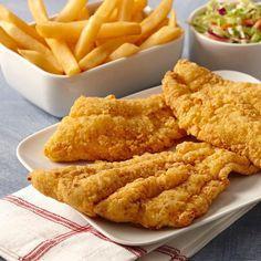 Catfish Fillet and Fries · Our Large and Famous Mississippi catfish fillet (9 to 12 oz.) fried, seasoned and served with savory fries.
