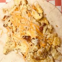 Bacon, Egg and Cheese Taco · To guarantee the highest quality taste for our customers, we only use premium-grade bacon. O...