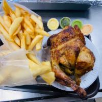 Manager's Special · 1 whole chicken, extra large fries, and extra large yuca. No substitutions.