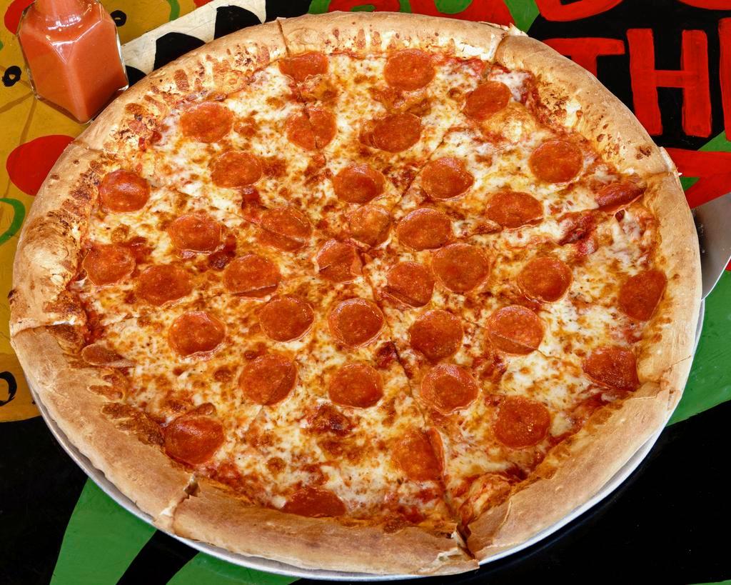 Cheese Pizza · 100% Fresh whole milk mozzarella.