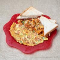 Western Omelette Platter · Ham, onions and peppers.