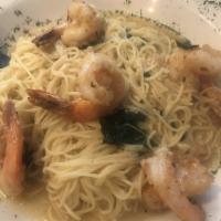 Shrimp Scampi · Sauteed in a garlic and lemon butter sauce.
