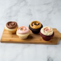 Four Pack Cupcake Package · Your choice of any four cupcakes. If you would like multiples of a certain flavor, please in...