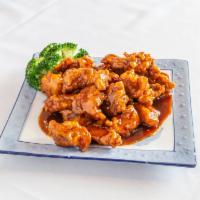 36. General Tso's Chicken · Deep fried with sweet and spicy sauce.