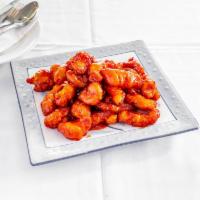 38. Sweet and Sour Chicken · Sweetened sauce with vinegar base.