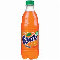 Bottle of Orange Fanta · 