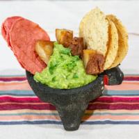 Guacamole Regular · Served with tostadas.
