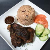 Jerk Chicken Meal · A mixture of herbs, spices, and seasonings.