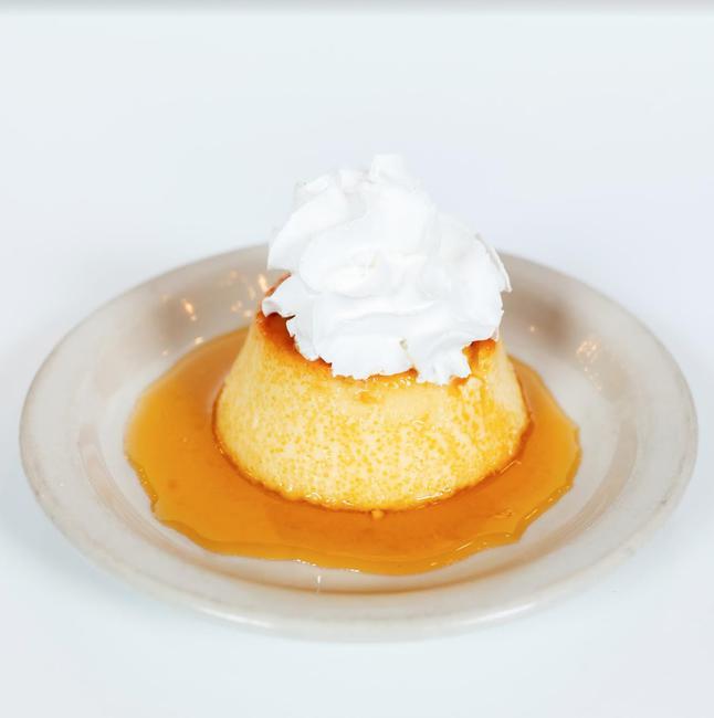 Flan · Homemade Mexican egg custard, topped with caramelized sauce