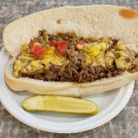 1. The Original Philly Steak Sandwich · Comes with onions, peppers and American cheese.