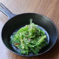 Seaweed Salad · 1/4 pound of triple mixed seaweed salad.