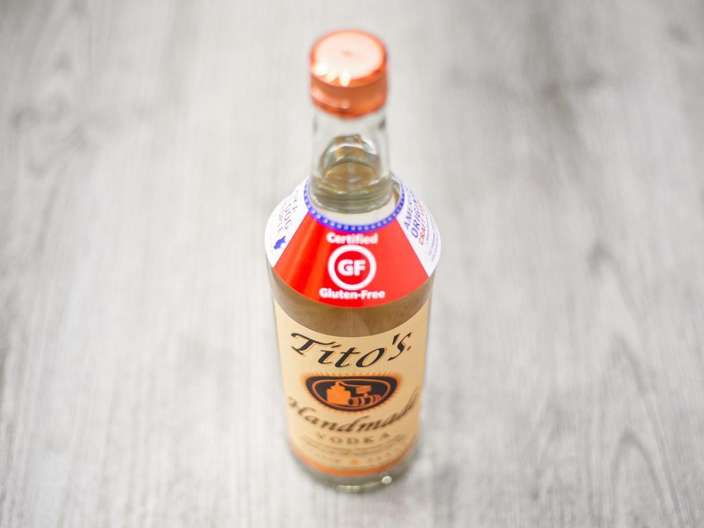 Tito's, 750 ml. Vodka 40.0% ABV · Must be 21 to purchase.
