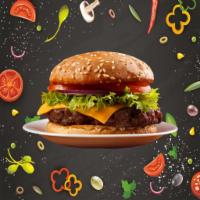 Classic Cheese Burger · 1/2 lb. sirloin beef burger with lettuce, tomato, and American cheese. Mayo, mustard, ketchu...