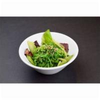 Small Seaweed Salad (90 cal) · Baby mix greens, seaweed salad, chili, sesame seeds.