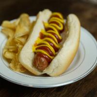 Kids Hot Dog and  Chips	 · 