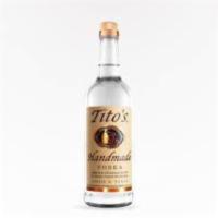 Tito’s Handmade Vodka  · Must be 21 to purchase.