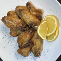 Wings 6pcs · Served with celery and your choice of ranch or blue cheese.