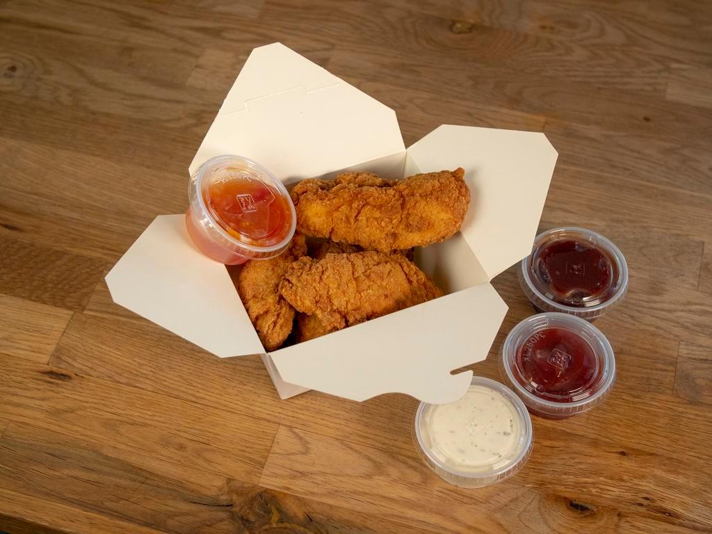 Chicken Tenders · 5 pieces of our white meat chicken tender