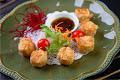 Shumai · Lightly boiled shrimp and vegetable dumpling.