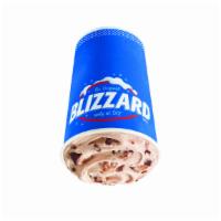 Snickers Blizzrad · Snickers® pieces blended with creamy DQ® vanilla soft serve blended to Blizzard® perfection