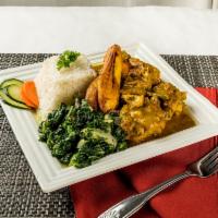 Curried Chicken Large Meal · 