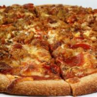 Meat Lover Pizza · Ham,pepperoni,sausage,ground beef,