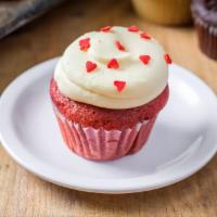 Classic Molly's Red Velvet Cupcake · Voted best Red Velvet cupcake in Chicago by Chicago Magazine!