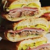 Cuban Sandwich · Ham and cheese sandwich. 