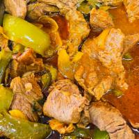 Pepper Stew · Meal size come with white Rice Or Yellow Rice and Beans two portion of meat .
Please chose w...