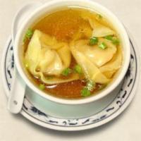 Wonton Soup · With crispy noodles. 