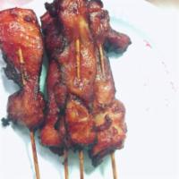 13. 4 Chicken Teryiaki on a Stick/鸡串 · 