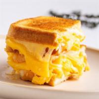 2 Eggs and Cheese Sandwich · 