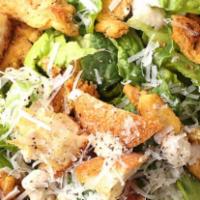Tandoori Chicken Ceasar Salad · Grilled chicken tossed with romaine heart leaves n grated parmesan cheese.
