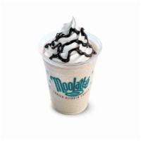 MooLatte · Coffee and rich fudge blended with creamy Dairy Queen vanilla soft serve and ice and garnish...