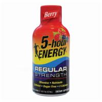 5 Hour Energy Drink  · 5-Hour Energy® Dietary Supplement. It provides vitamins and nutrients. This product is free ...