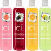 Sparkling ice · Naturally flavored sparkling water 0 sugar 0 calories 
