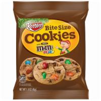 Keebler bite size cookies  · Made with milk chocolate M&M’s minis