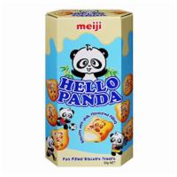 Meiji Hello Panda  · Cream center with crunchy shell