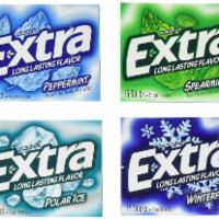 Extra Gum · Long lasting flavor 15 sticks sugar-free gum