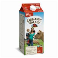 Organic Valley · Half Gallon (1.89L) Whole milk Vitamin D Ultra Pasteurized, 150 Calories 