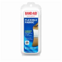 Band-Aid flexible fabric · Comfortable protection that stretches and flexes as you move stays on for up to 24 hours 8 a...