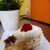 Tres leches · piece of slice tres leches only for one person