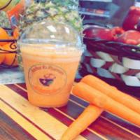Tropi-Carrot Juice · Carrot, pineapple and apple.