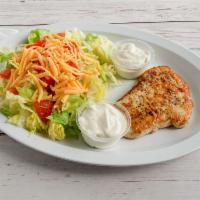 15. 6 oz. Chicken Breast & Salad · 