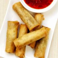 Spring Roll · 6 pieces. Fried Japanese spring roll vegetables only.