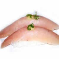 Shiro Nigiri · Albacore tuna.